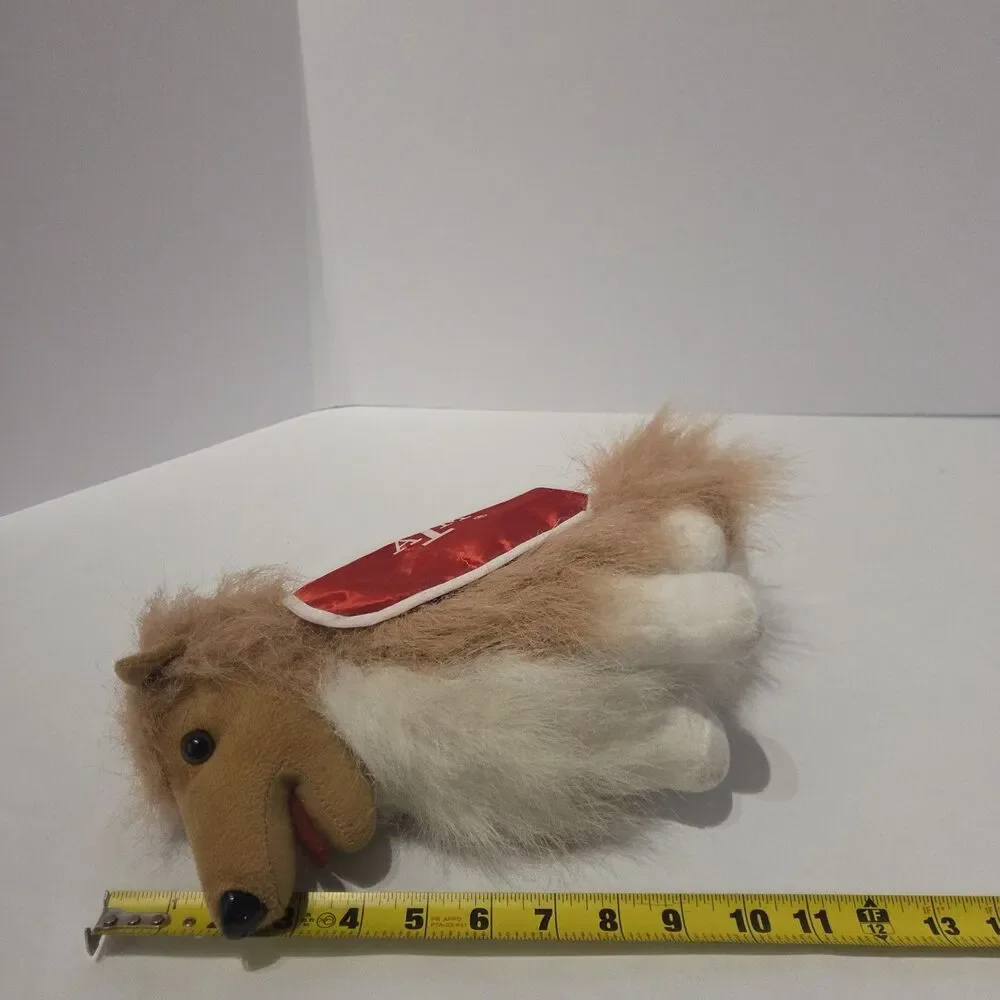 Texas A&M Aggies Vintage 11” Plush Mascot Reveille Collie Dog
